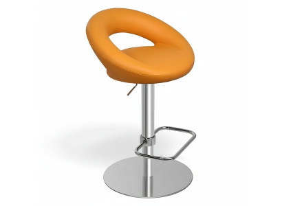 Taburete de bar Silla de bar Naranja Diseño Textil Taburetes Sillas de bar Taburete Nuevo