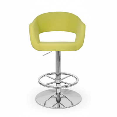 Taburete de bar Taburete verde de diseño textil Taburetes de bar Taburetes Sillas Nuevas