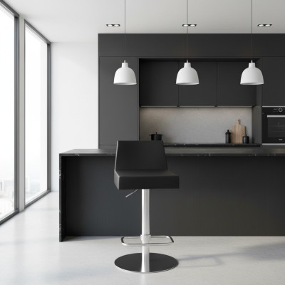 Taburete de bar Taburete negro Diseño Taburetes de bar Taburete de alta calidad Sillas Nuevas