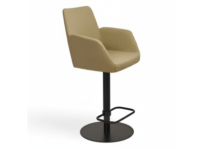 Taburete Bar Verde Elegante Taburete de bar Silla Diseñador de silla de comedor de metal nueva