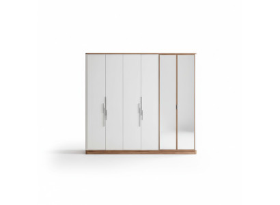 Armario de lujo estilo moderno de muebles de dormitorio de madera armarios nuevos