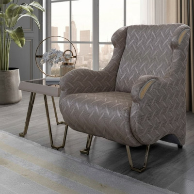 Tauper Designer Sessel Lujo Muebles tapizados de lujo para sala de estar de una plaza Moderno