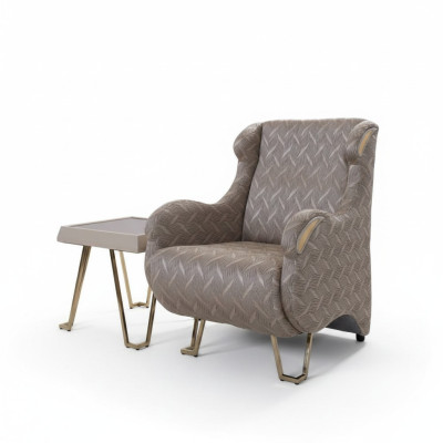 Tauper Designer Sessel Lujo Muebles tapizados de lujo para sala de estar de una plaza Moderno