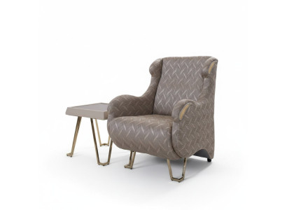 Tauper Designer Sessel Lujo Muebles tapizados de lujo para sala de estar de una plaza Moderno