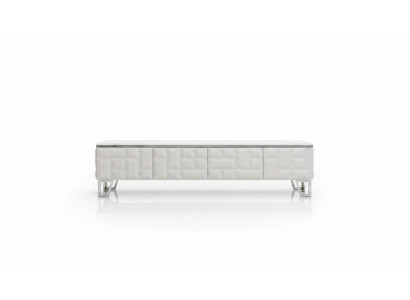 Mueble de pared para televisión de madera estilo moderno estante de sala de estar para TV.
