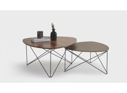 Mesa de centro Mesa de salón Mesa de centro de lujo 2x mesa auxiliar Mesa nueva