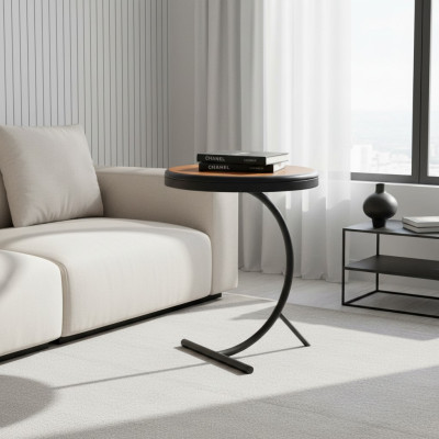 Mesa de café de lujo de madera muebles modernos mesa auxiliar nuevos