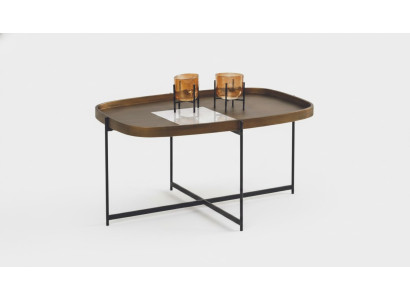 Mesa de centro rectangular Mesa de sala de estar de lujo Mesas auxiliares Mesa