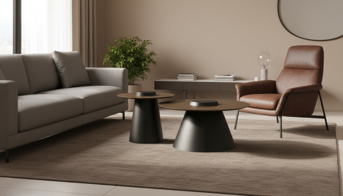 Mesa de centro moderna 2x mesa de café mesa auxiliar mesa de diseñador mesas nuevas