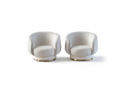 Lujo Asiento Relajante Sillón Diseño Sofá de Tela Salón Club Acolchado