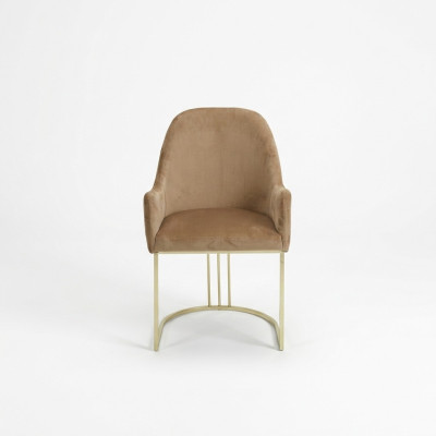 Grupo Set 6x Sillas Sillón Diseño Tela Tapizado Sillas Comedor Textil