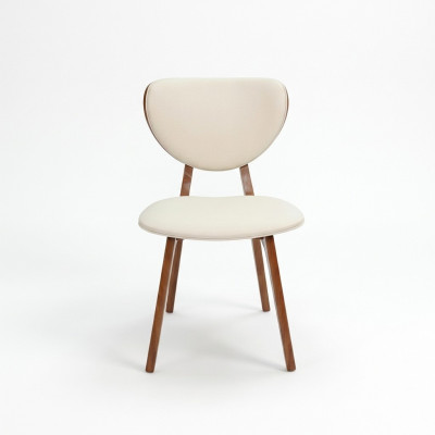 Moderno Silla de Comedor Blanca 4x Sillas Silla de Madera Individual Sillas nuevas