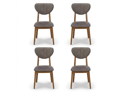 Silla de diseño, conjunto de sillones, conjunto de comedor acolchado 4 sillas de diseño.