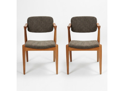 Muebles de comedor de lujo diseñador gris 2 sillas nuevo mobiliario moderno.