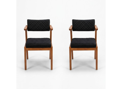 Comedor Silla Moderna Muebles de Madera 2 Sillas Diseño de Lujo Mobiliario Nuevo