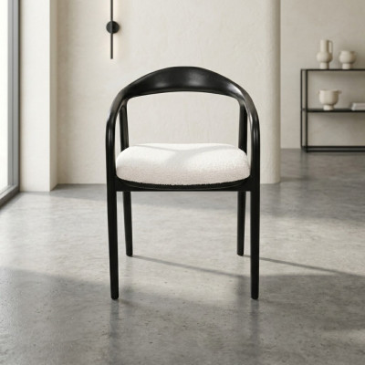 Silla de comedor de acero inoxidable moderna negra Sillas de metal de diseñador.