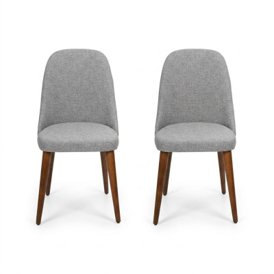 Silla de diseñador Silla de comedor de madera de lujo Nuevos muebles 2 sillas nuevas