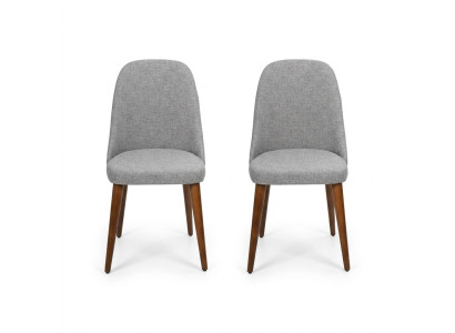 Silla de diseñador Silla de comedor de madera de lujo Nuevos muebles 2 sillas nuevas