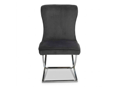 Silla de diseñador de lujo Chesterfield sillas tapizadas sillones salón comedor.