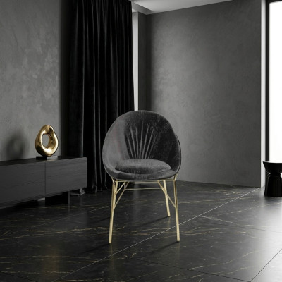 Diseño Silla Negra Sin Apoyabrazos Comedor Muebles Modernos de Lujo Nuevas Sillas