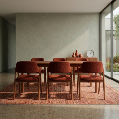 Muebles de comedor modernos de diseñador de lujo 6 sillas Nuevo mobiliario de sillas.