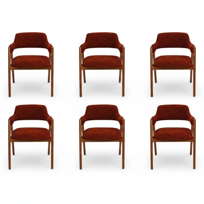 Muebles de comedor modernos de diseñador de lujo 6 sillas Nuevo mobiliario de sillas.