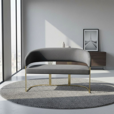 Silla Silla de comedor Gris Silla de cocina Sillón Luxury Modern Novedad nuevo