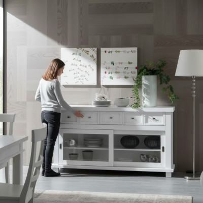 Cómoda de lujo Aparador Estilo Aparador Cómodas Muebles de lujo italianos
