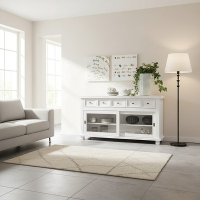 Cómoda de lujo Aparador Estilo Aparador Cómodas Muebles de lujo italianos