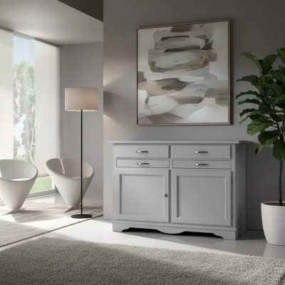 Aparador clásico de madera maciza muebles de diseño italiano