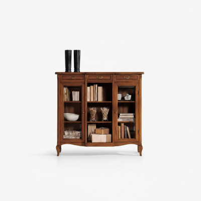 Diseñador de lujo vitrina de madera gabinete Diseño aparador Muebles italianos