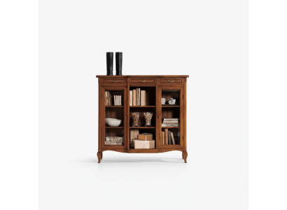 Diseñador de lujo vitrina de madera gabinete Diseño aparador Muebles italianos