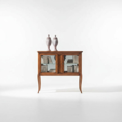 Vitrina armario muebles vitrinas clásicas de salón aparador madera