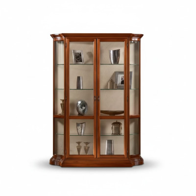 Vitrine de vidrio armario de vidrio vitrina sala de estar aparador de madera muebles de lujo nuevos