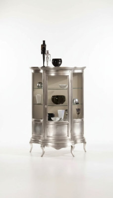 Diseño de muebles de madera Clásico Vitrina Armario Estantería Muebles italianos