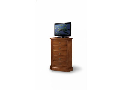 Mueble de televisión Sideboard rtv italiano, muebles de madera para sala de estar.
