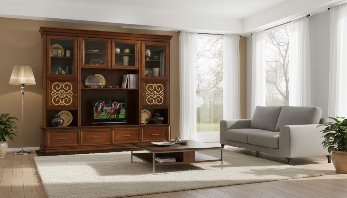 Armario de pared Mueble de TV Diseño de muebles para sala de estar Italiano Nuevos