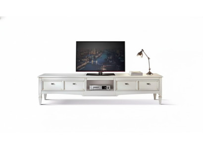 Mueble soporte para sala de estar TV aparador estilo blanco lujo madera