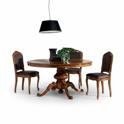 Juego completo de mesa de comedor 4 sillas Set de comedor Grupo de esencias Mesa de madera Nueva 5 piezas