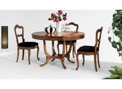 Diseño de mesa redonda comedor, mesas redondas marrones de madera, mesa de comedor nueva.