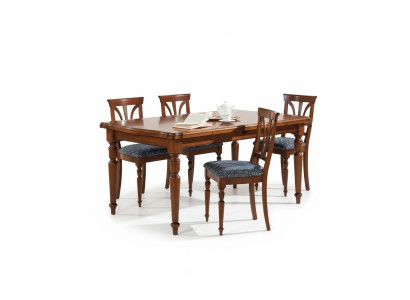 Diseño de conjunto de sillas de comedor y mesas 4 sillas juego de comedor, 5 piezas.