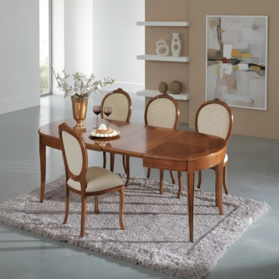 Mesa de comedor 4 sillas silla comedor set grupo de comedor mesa marrón conjunto
