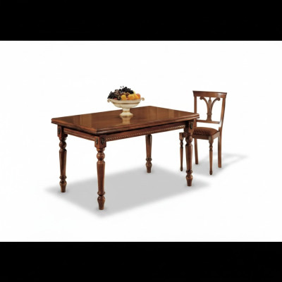 Mesa de lujo marrón mesas comedor mesa de comedor diseño italiano nuevo