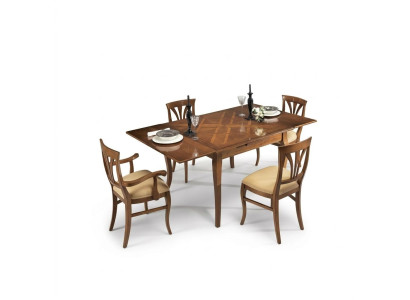 Juego de mesa con 4 sillas Conjunto de comedor Silla Set Mesa 5-piezas Set Nuevo