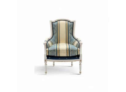 Sillón Sofá Tapizado 1 Plaza Diseño Lujo Sofás Textil Nuevo