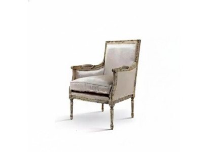 Sillón Sofá 1 Plaza Sofá Diseñador Gris Textil Sofás Acolchado Madera Nuevo