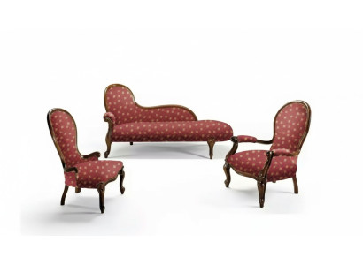 Sofá de salón reclinable, acolchado, clásico, color marrón, nuevo