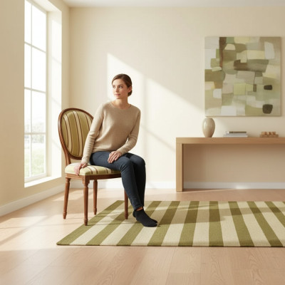 Silla de madera Muebles italianos Sillas de comedor Diseño de lujo Madera maciza
