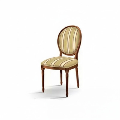 Silla de madera Muebles italianos Sillas de comedor Diseño de lujo Madera maciza