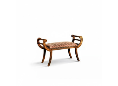 Banco de lujo diseñado, banco tapizado, banco, mueble de asiento, bancos de sala de estar.